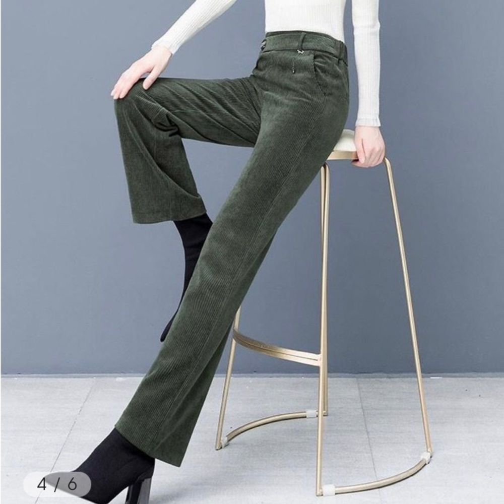 Korean made corduroy pants - EUC